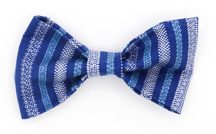 Nautical Stripe Bow Tie