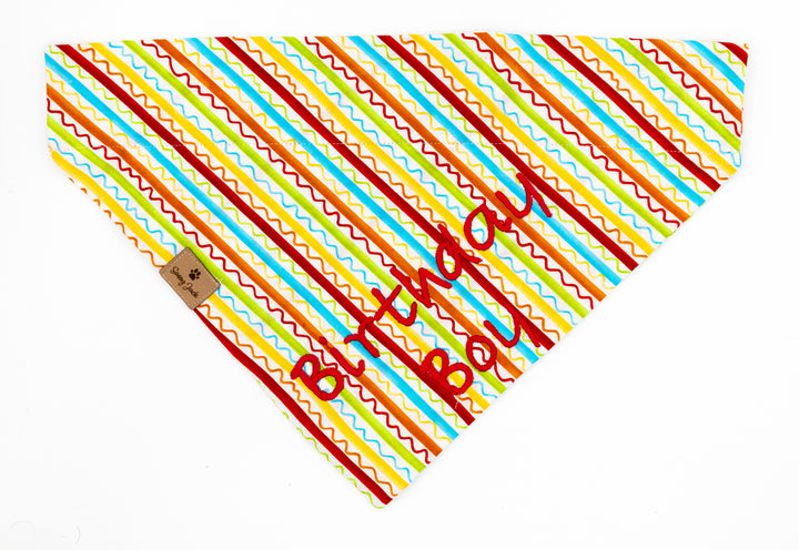 Squiggles & Stripes Bandana