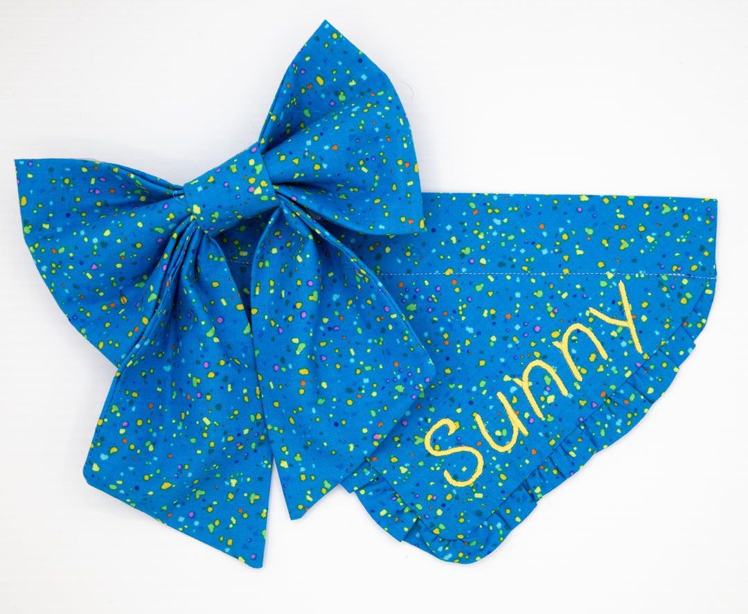 Speckled Splash Lady Bow