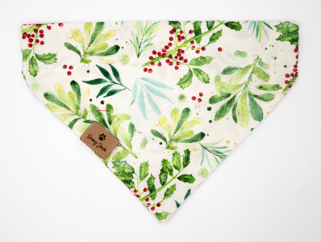 Holly Berry Holiday Bandana