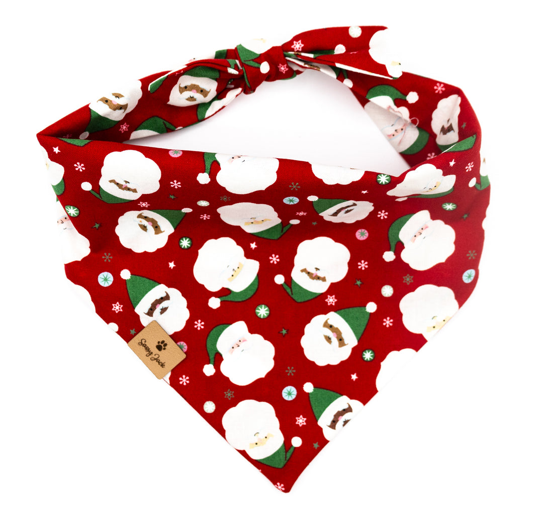 Jolly Santa  Holiday Bandana