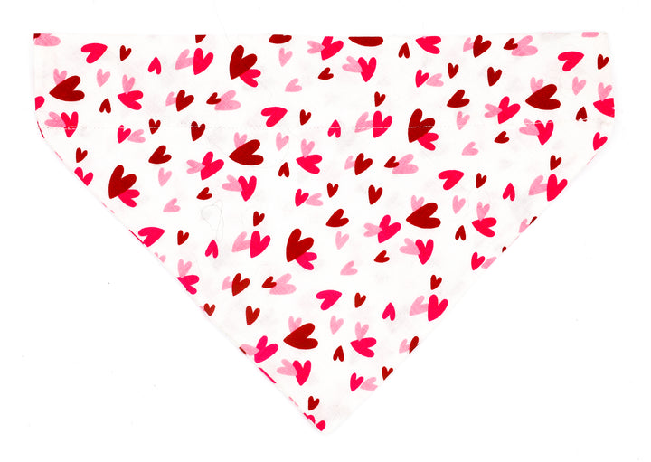 Flutter Hearts Valentine's Bandana