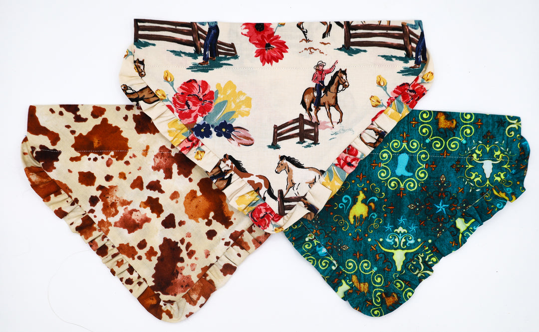 Cowgirl Up! Western Bandana